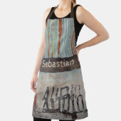 アーバンをテーマにしたロフトスタイルのオーディオフィレ音楽愛好家 エプロン (インサイチュ)