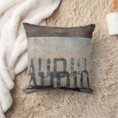 アーバンをテーマにしたロフトスタイルのオーディオフィレ音楽愛好家 クッション (ブランケット)