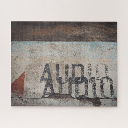 アーバンをテーマにしたロフトスタイルのオーディオフィレ音楽愛好家 ジグソーパズル (横)