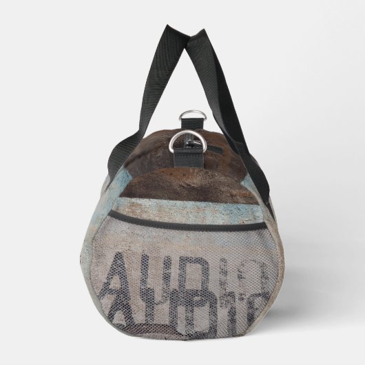 アーバンをテーマにしたロフトスタイルのオーディオフィレ音楽愛好家 ダッフルバッグ (右)