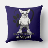 アーバンアップ:ファッションフォワードChihuahua クッション (裏面)