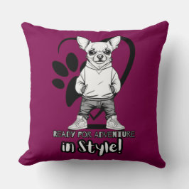 アーバンアップ：ファッションフォワードChihuahua クッション