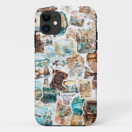 アーバンアブストラクトコラージュ モバイルケース Case-Mate iPhoneケース (裏面)