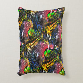 アーバンアートによるカラフルインスパイア仮想アートのミックス アクセントクッション