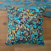 アーバンアートアジサイ装飾用クッション クッション