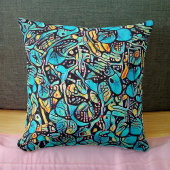 アーバンアートアジサイ装飾用クッション クッション