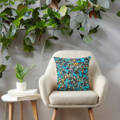 アーバンアートアジサイ装飾用クッション クッション