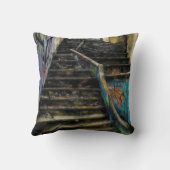 アーバンアートオンステアウェイストゥン建物 クッション (裏面)