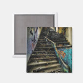 アーバンアートオンステアウェイストゥン建物 マグネット (正面/裏面)