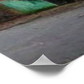 アーバンアートオン捨て建物 ポスター (角)