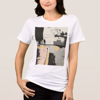 アーバンアートシャツIグラフィックコンテンポラリーティー トライブレンドTシャツ