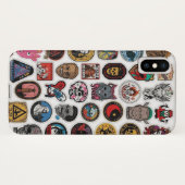 アーバンアートシールCollageモバイルケース Case-Mate iPhoneケース (裏面(横))