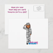 アーバンアーミーガール ポストカード (正面/裏面)