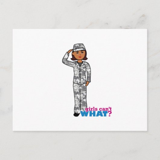 アーバンアーミーガール ポストカード (正面)