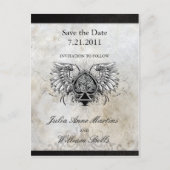 アーバンウィングケルト結び目模様日付はがきを保存 案内ポストカード (正面)