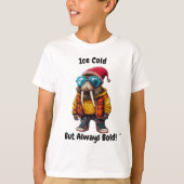 アーバンウォルラスと通りスタイルイン冬ギア Tシャツ (正面)