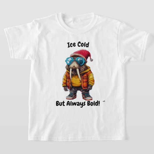 アーバンウォルラスと通りスタイルイン冬ギア Tシャツ (レイダウン)