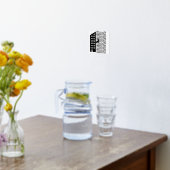 アーバンウォールアート - ウィンドウクリーナーのタイポグラフィーデザイン 箔ポスター (レイダウン (キッチン))