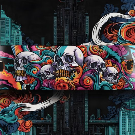 アーバンウキヨ – Eスケートボードデッキ | 暗いファンタジーツリー スケートボード