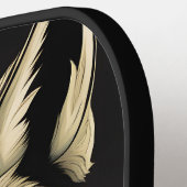 アーバンウルフパーソナライズされたピックボールパドル ピックルボールラケット (左詳細)