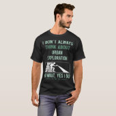 アーバンエクスプローラーのイエス アイ ドゥー Tシャツ (正面フル)