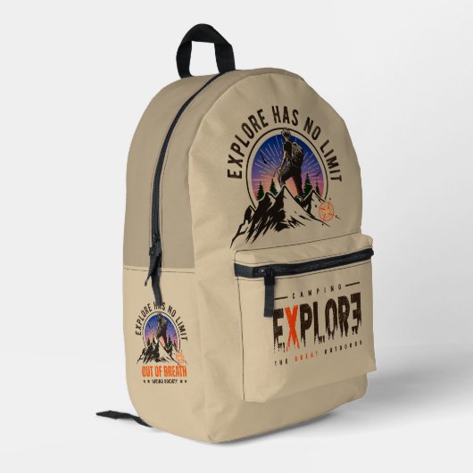 アーバンエクスプローラー | プリントバックパック (裏面左端)