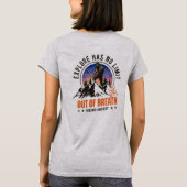 アーバンエクスプローラー |女性 Tシャツ (裏面)