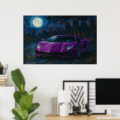 アーバンエクリプス車 ポスター (ホームオフィス)