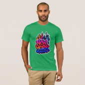 アーバンエコー:グラフィティパルス Tシャツ (正面フル)