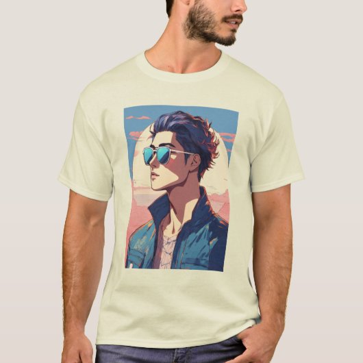 アーバンエッジアニメシェード Tシャツ (正面)