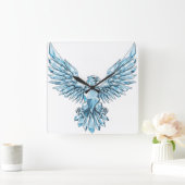 アーバンエッジクロノグラフ時計 スクエア壁時計 (ホーム)