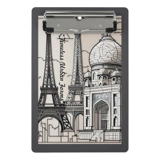 アーバンエレガンス ミニクリップボード (正面)