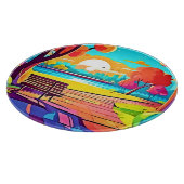 アーバンオアシスサンセットパノラマ カッティングボード (角)