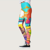 アーバンオアシスサンセットパノラマ レギンス (左)