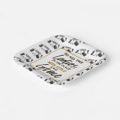 アーバンオールドスクール90のヒップホップ誕生日パーティー ペーパープレート (傾斜あり)