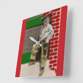 アーバンカウボーイ スクエア壁時計 (傾斜)