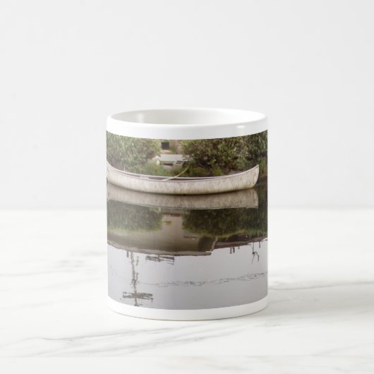 アーバンカヌー風光明媚なヴェネツィアのカリフォルニア写真 コーヒーマグカップ (中央)