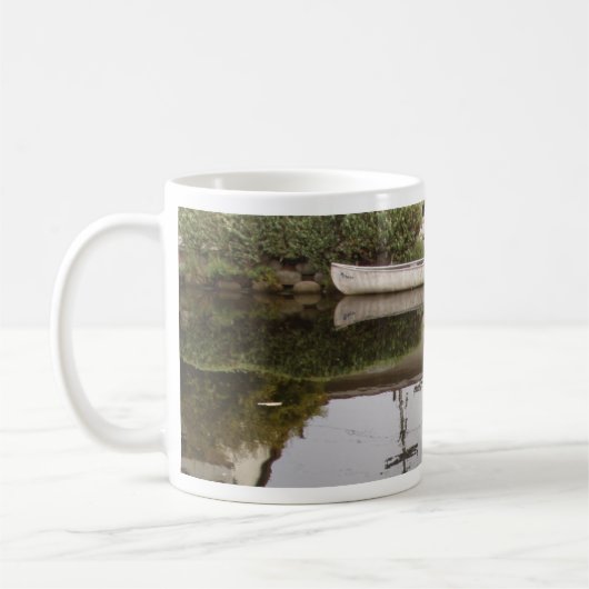 アーバンカヌー風光明媚なヴェネツィアのカリフォルニア写真 コーヒーマグカップ (左)