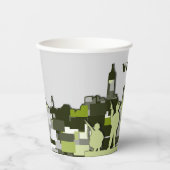 アーバンカモフラージュ 紙コップ (正面)