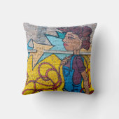 アーバンカラフルグラフィティ クッション (裏面)