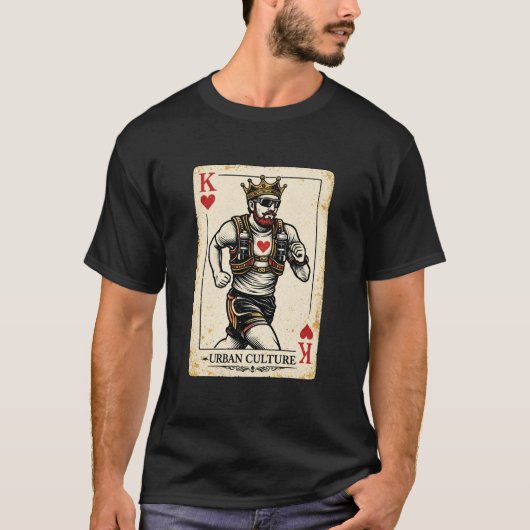 アーバンカルチャーランニング - キングオブハーツ Tシャツ (正面)