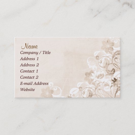 アーバンガーデンビジネスカード 名刺 (正面)