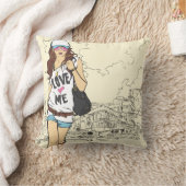 アーバンガールアメリカンモジョピロー クッション (ブランケット)