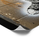 アーバンキツネステンシル ポスター (角)