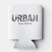 アーバンキャピタルレタリングアーバンピープルヴィンテージデザイン 缶クーラー (裏面)