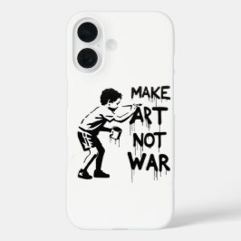 アーバンキャンバス:反逆のアーティストiPhoneケース iPhone 16ケース