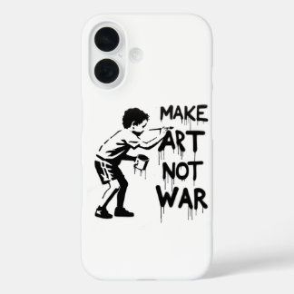 アーバンキャンバス:反逆のアーティストiPhoneケース iPhone 16ケース