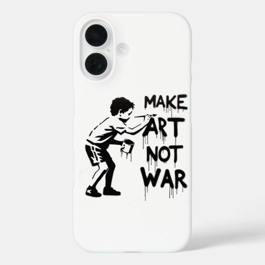 アーバンキャンバス:反逆のアーティストiPhoneケース Case-Mate iPhoneケース (裏面)