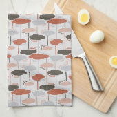 アーバンクラウド、サウンド振動、マインドマップ キッチンタオル (四つ折り)