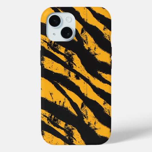 アーバンクラシックストライプ虎 Case-Mate iPhoneケース (裏面)